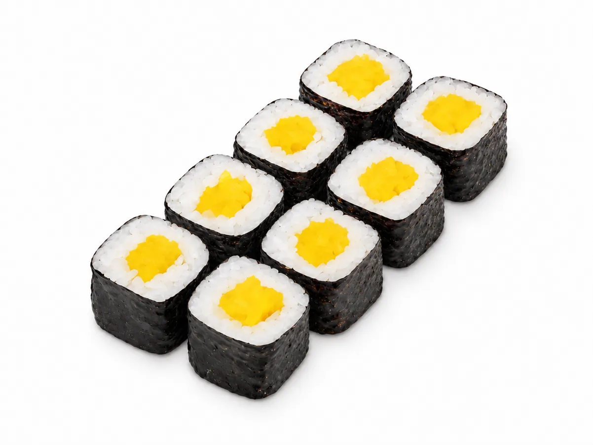 Классический ролл с такуаном